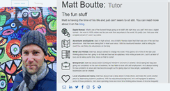 Desktop Screenshot of mattboutte.com